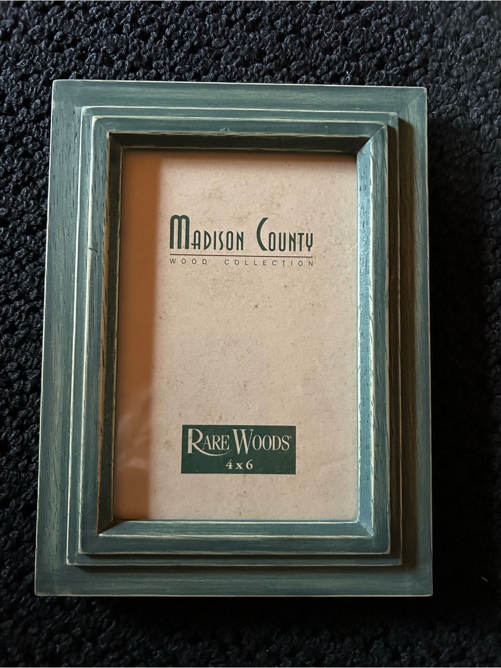 Green Wood Picture Frame - 4x6